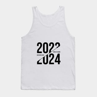 Good bye 2023 welcome 2024 Tank Top